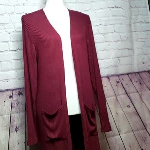 derek heart Women's Maternity Cardigan Size XL